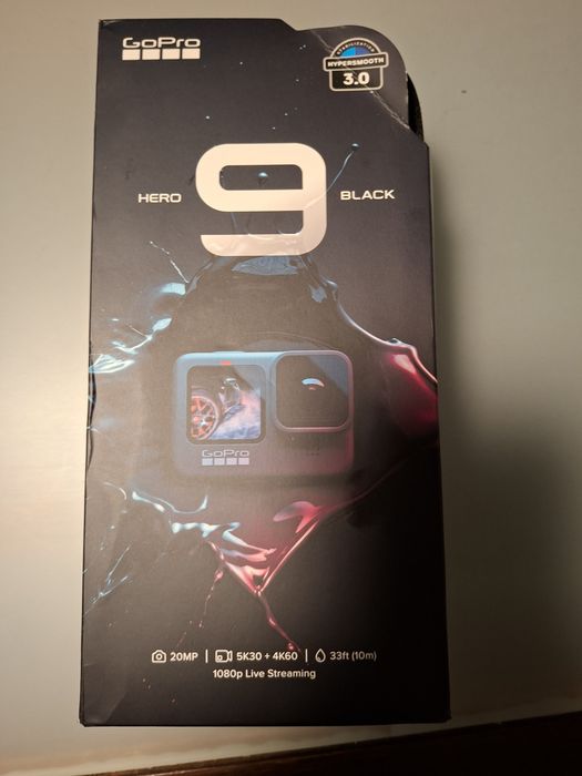 NOWA GoPro HERO 9 Black - fabrycznie zapakowana! Idealna na prezent