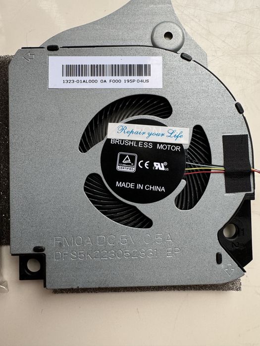 Dell G5 5590 куллеры 2шт 0,5A