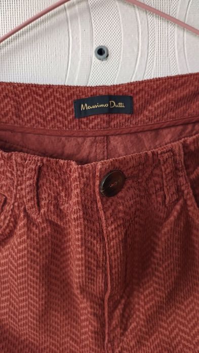 Massimo Dutti коричневі вельветові штани