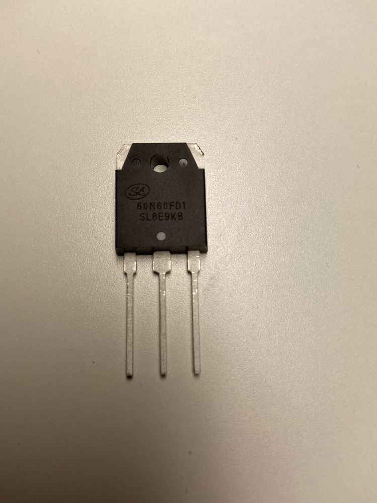 IGBT- транзистор для электронных устройств 60N60FD1 (sgt60n60fd1pn)