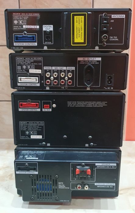 Stare Sony mini wieża