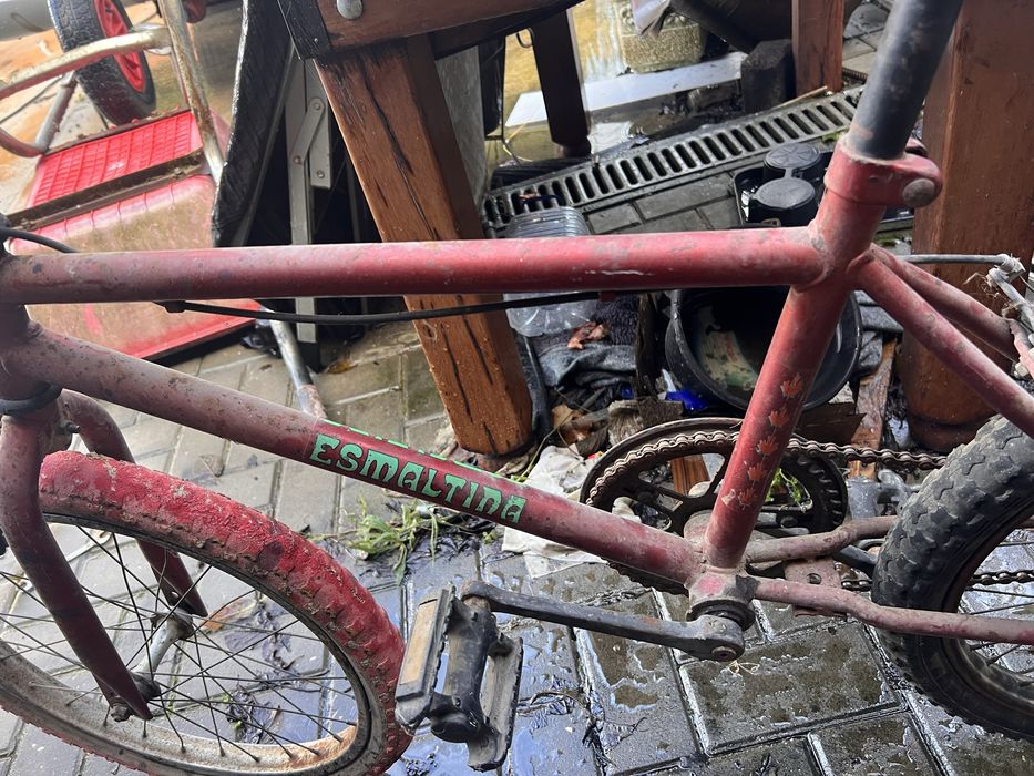 Esmaltina bmx antiga