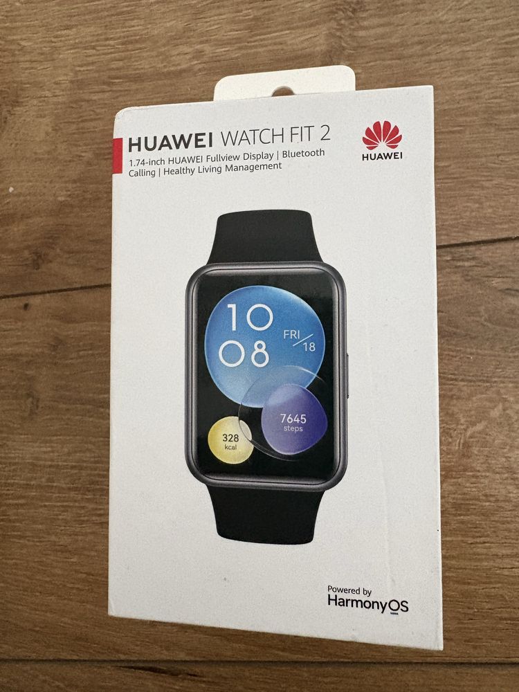 Smartwatch HUAWEI Watch Fit 2 Aktywny GPS Czarny