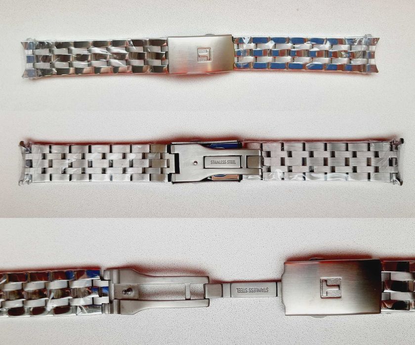 Solidna bransoleta 20mm do zegarka Tissot Le Locle PRC200 T17 nowa
