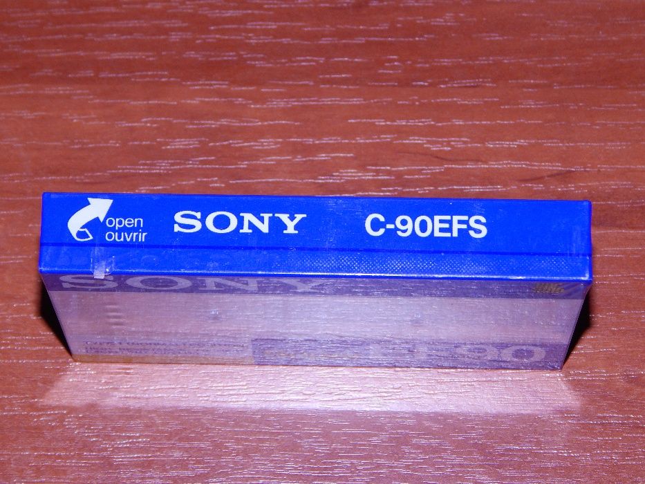 Аудио кассета Sony Super EF90 Япония 1988 запечатана