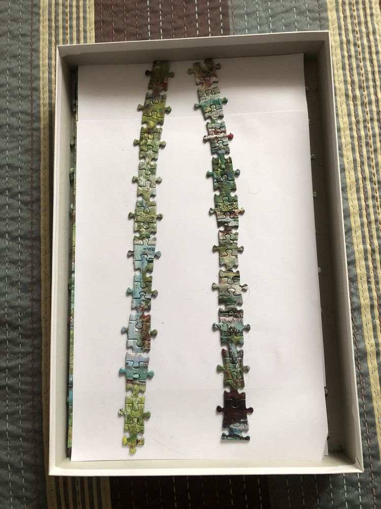 Puzzle Piatnik Monet Japoński Mostek 1000 trudne impresja
