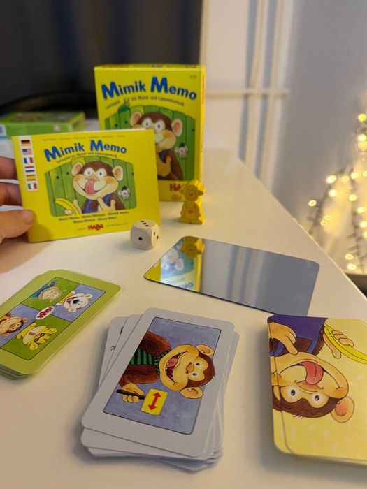 Логопедична гра haba Mimik memo