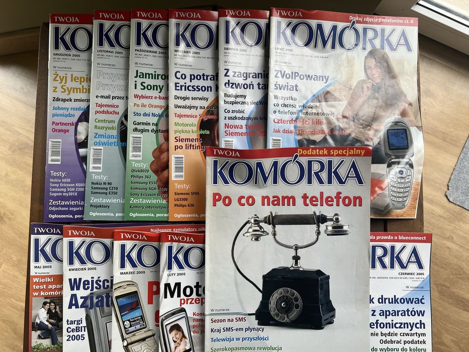 Magazyny Twoja Komórka (2005) (brakuje nr ze stycznia)