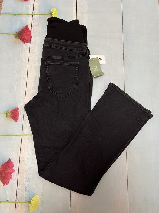 Джинсы клеш стрейч для беременных H&M