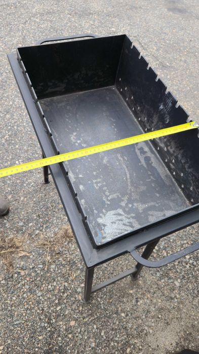 Мангал з ныжками 4 мм.