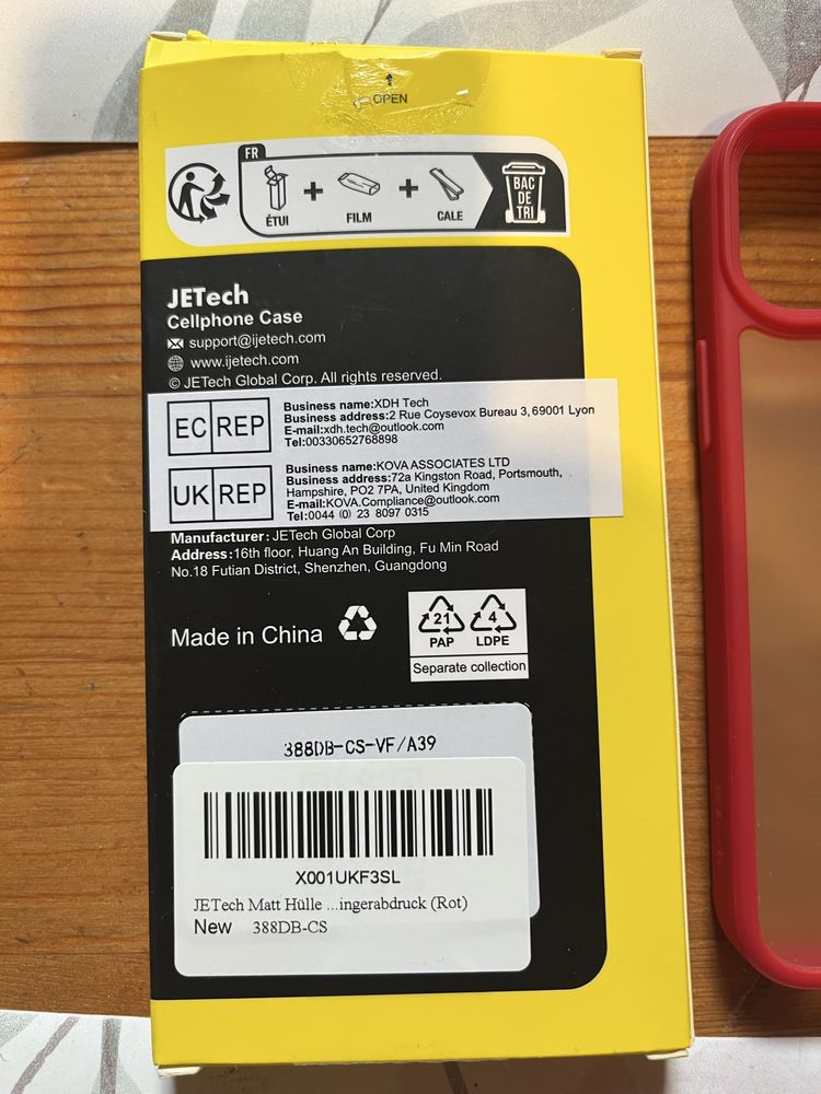 Etui iPhone 13 mini czerwone nowe