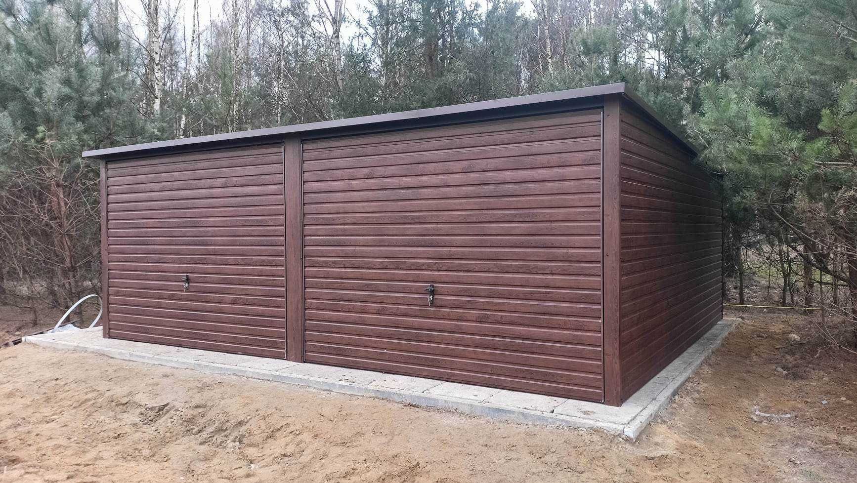 Garaż 6x5 Blaszak Drewnopodobny PREMIUM WZMOCNIONY !!!