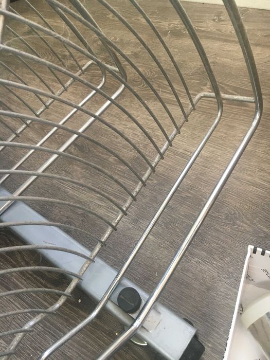 Карусель кухонная 1/2  D=850 ХРОМ (2 ПОЛКИ)