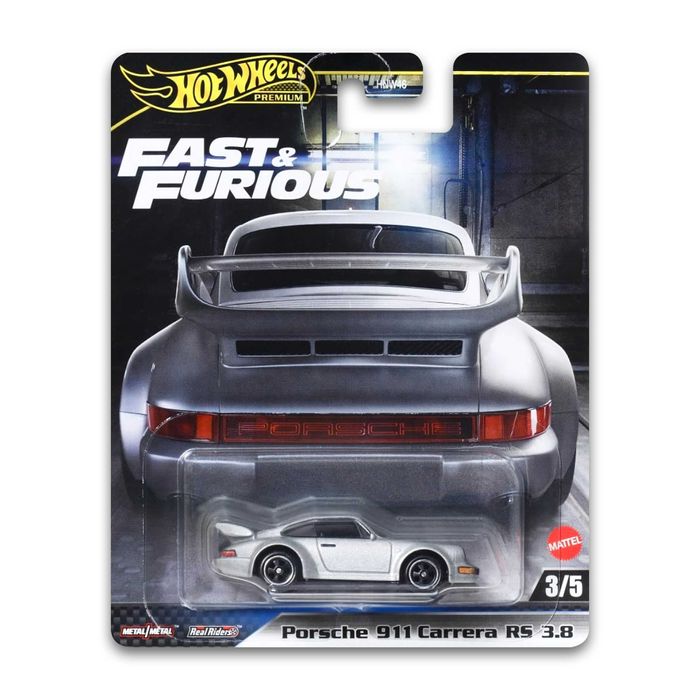 Porsche 911 Carrera RS 3.8 - Fast & Furious Hot Wheels Premium 1:64
