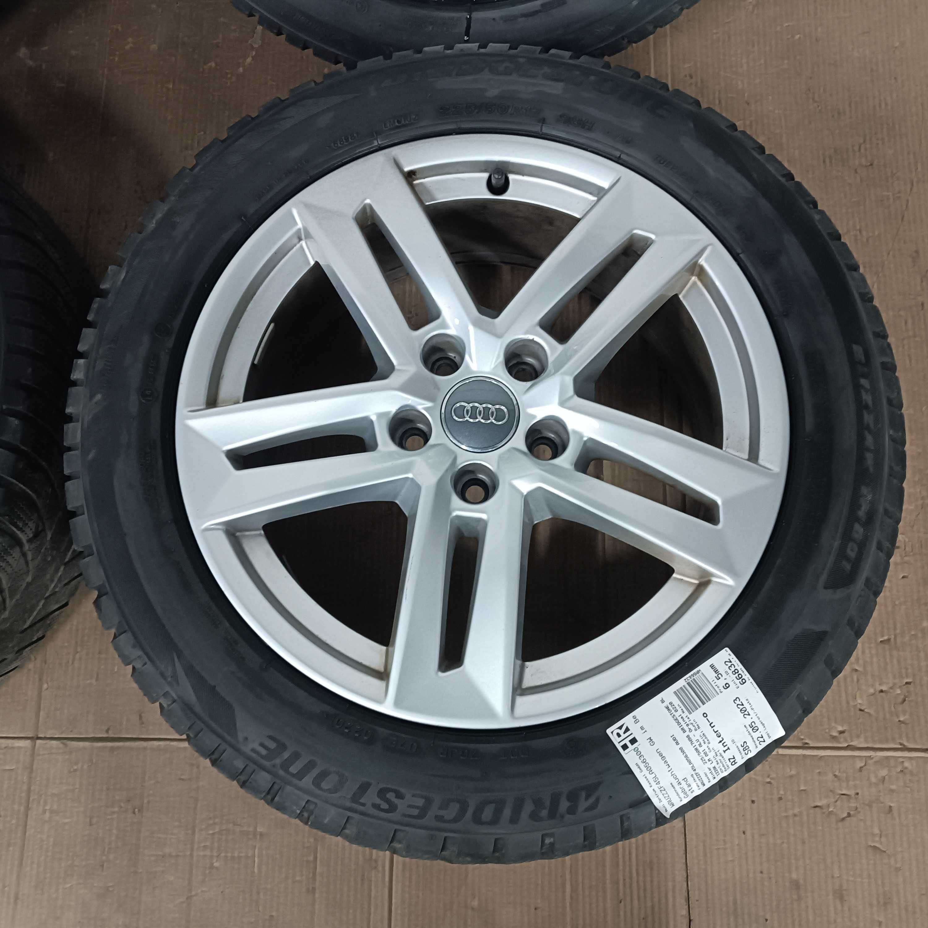 Koła Zimowe 17" 5x112 Audi A3 A4 A5 225/50/R17