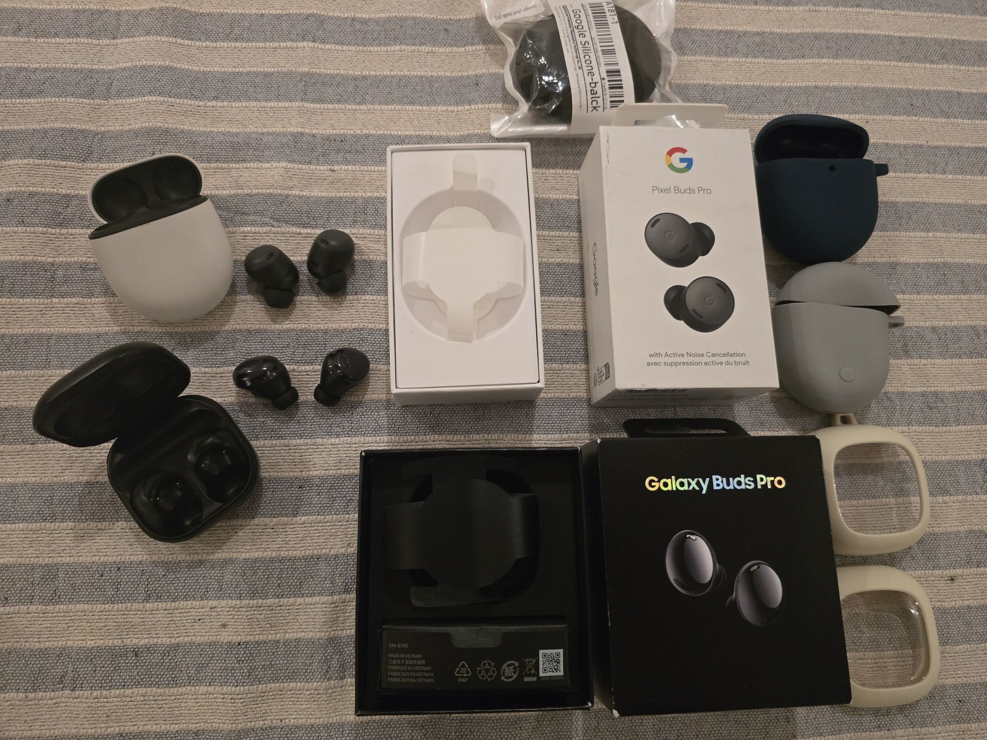Samsung Buds Pro 3 e Buds Pro 2 NOVOS. Fatura, garantia