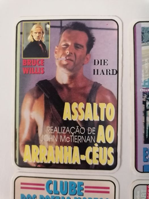 Colecção compl numerada de 12 calendários 1994 cartazes de filmes