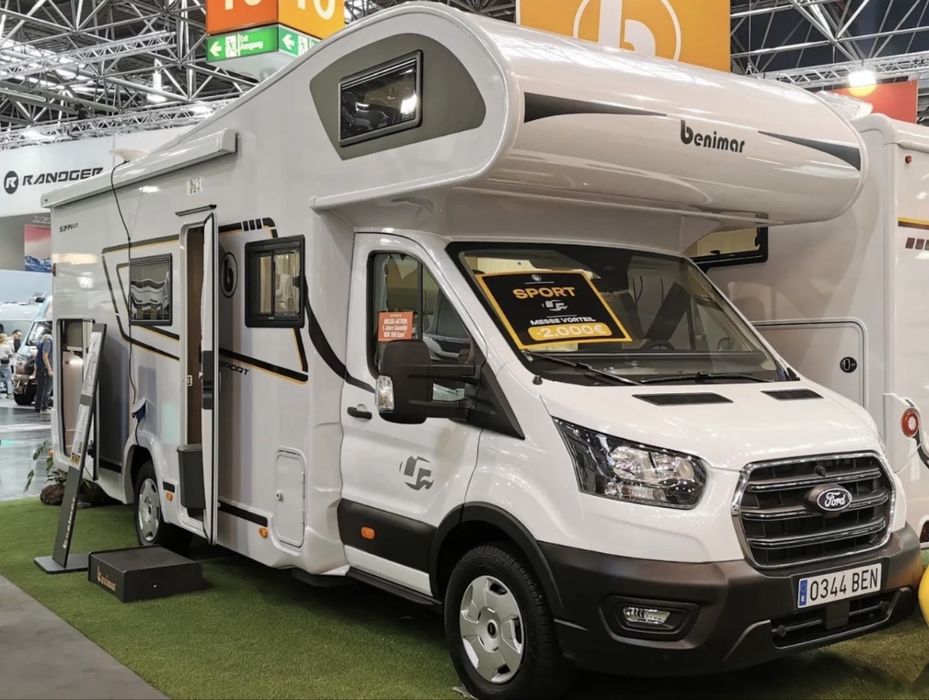 Wynajem Nowego Kampera Benimar Sport 344 6os Winter model 2026 Ferie