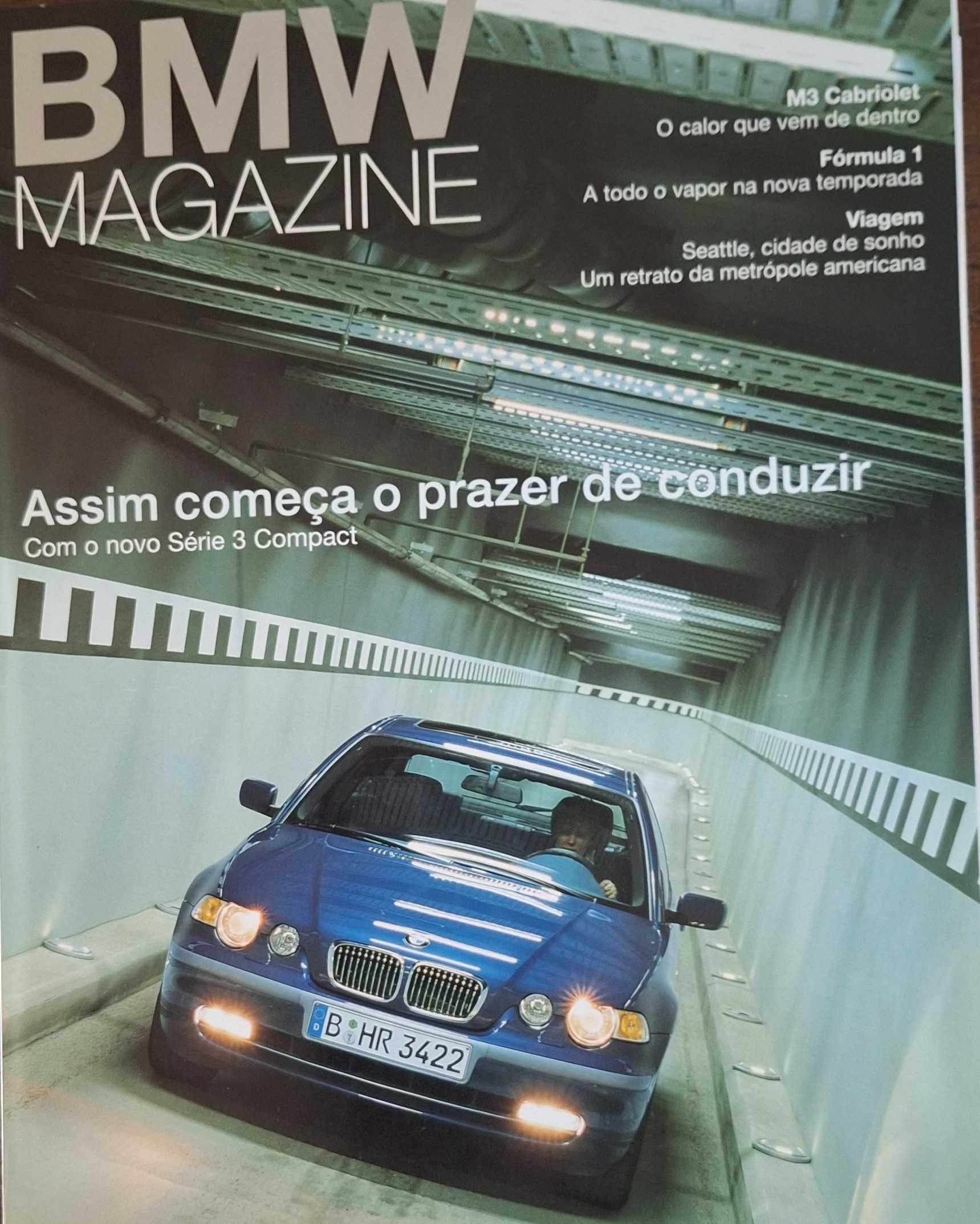 BMW Magazine de 1/2001 sobre o BMW série 3