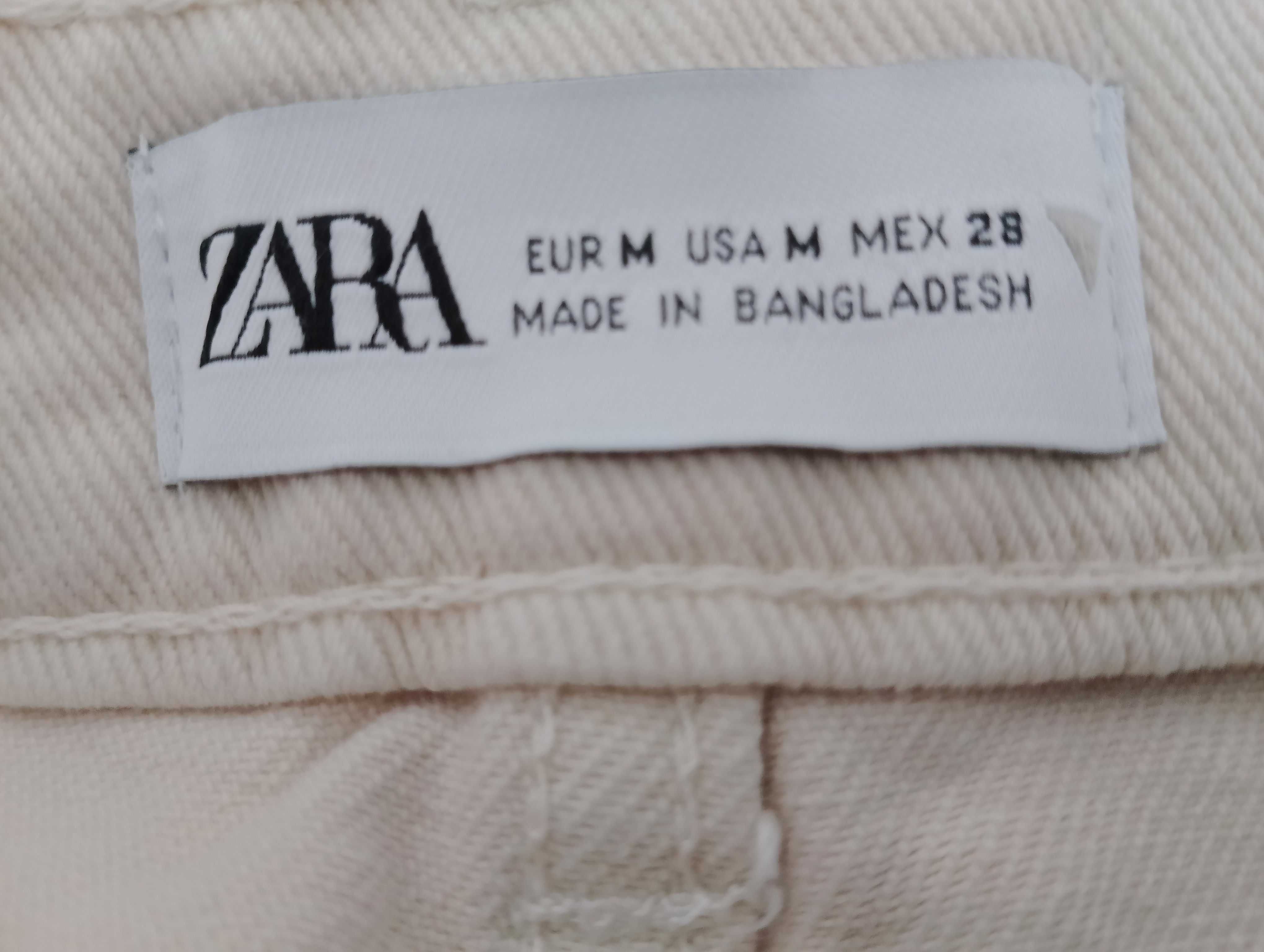 Nowa spódniczka Zara r.M ecru