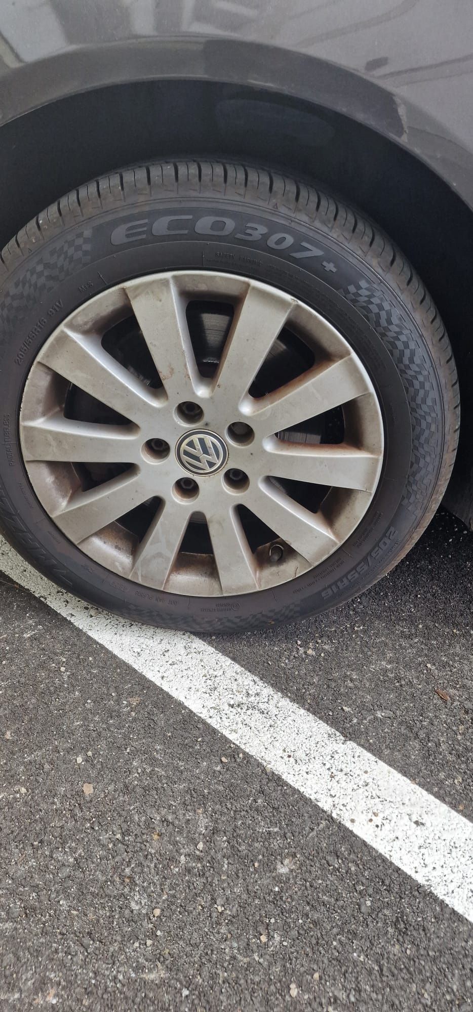 Jantes VW 16 com 4 pneus