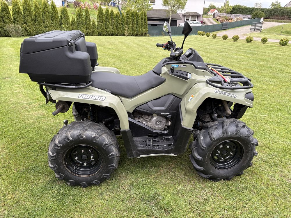 Can am outlander 450 zarejestrowany