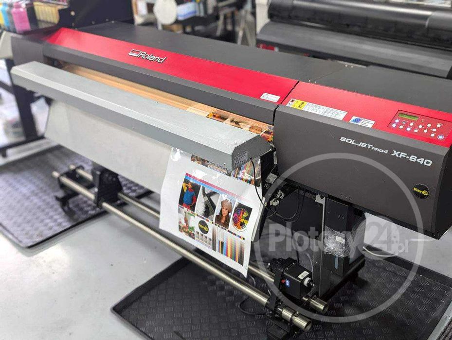 Ploter ROLAND XF-640 po serwisie nowe 2 głowice 102m2/h Leasing Dowóz