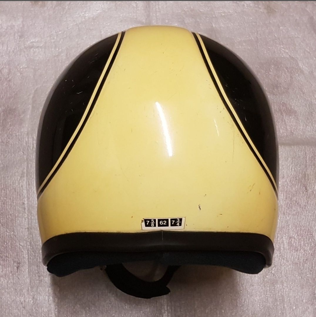 Capacete antigo italiano AGV , Fiberglass , vintage. Original. RARO