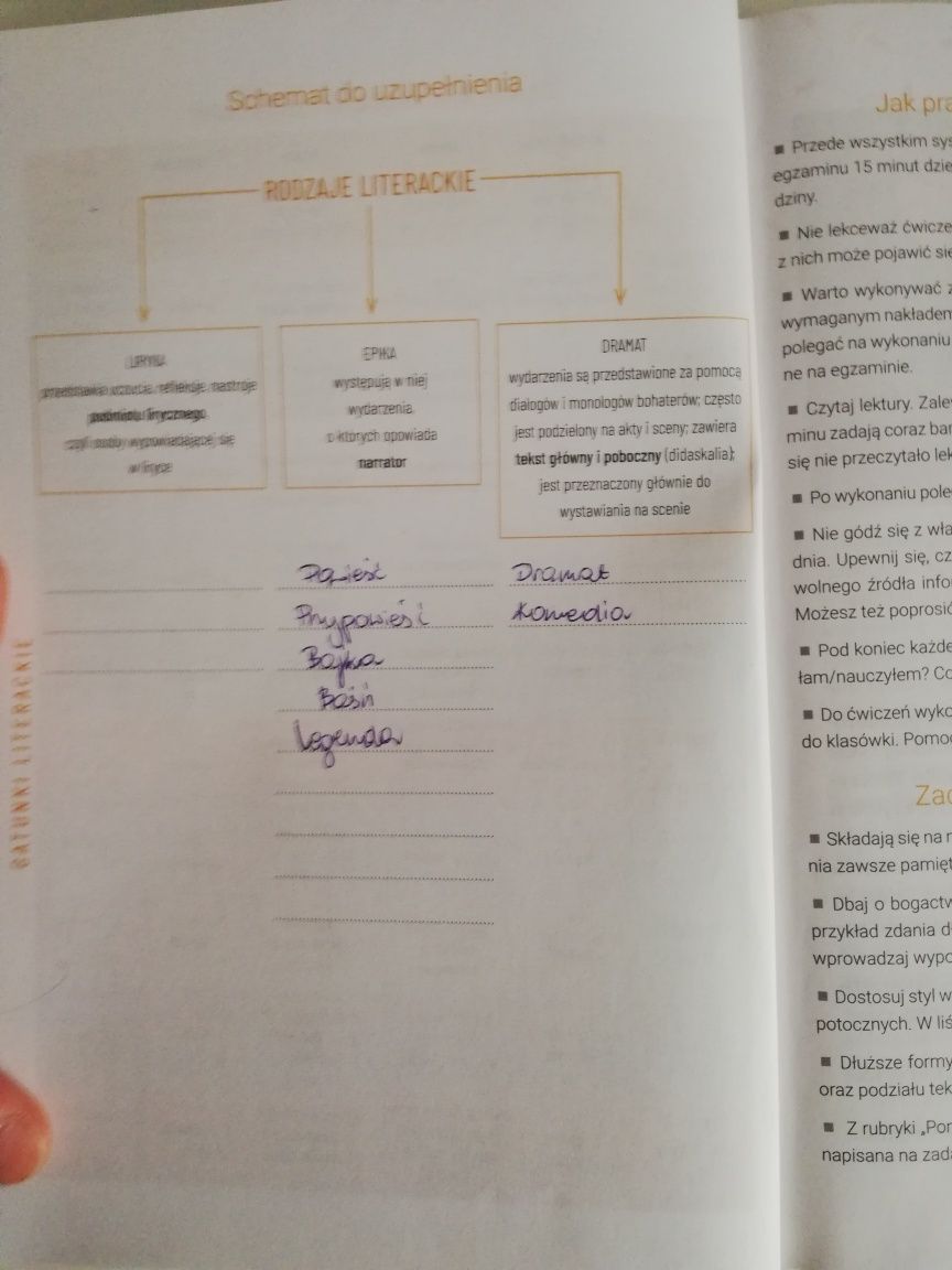 Kalendarz ósmoklasisty. Język polski