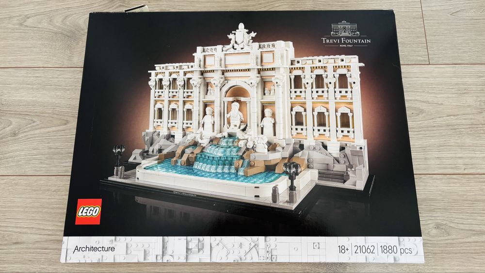 Lego Architecture Trevi Fountain NOVO