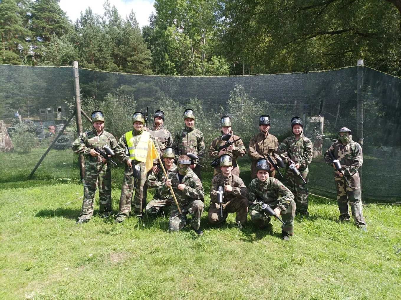 Paintball Mazury/Spychowo; aktywnie wieczory kawalerskie/panieńskie