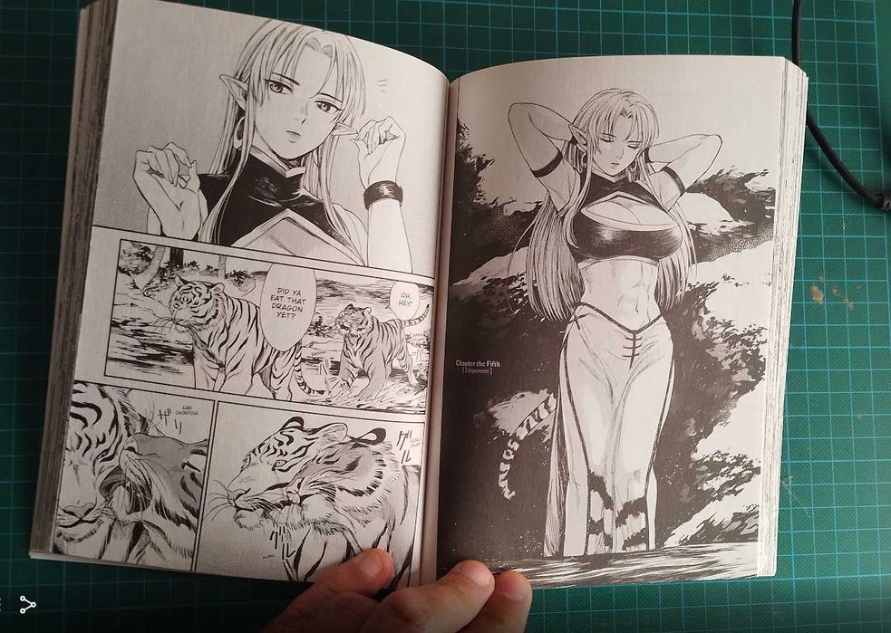 Mangá - The Tiger Won't Eat the Dragon Yet - Versão Inglês