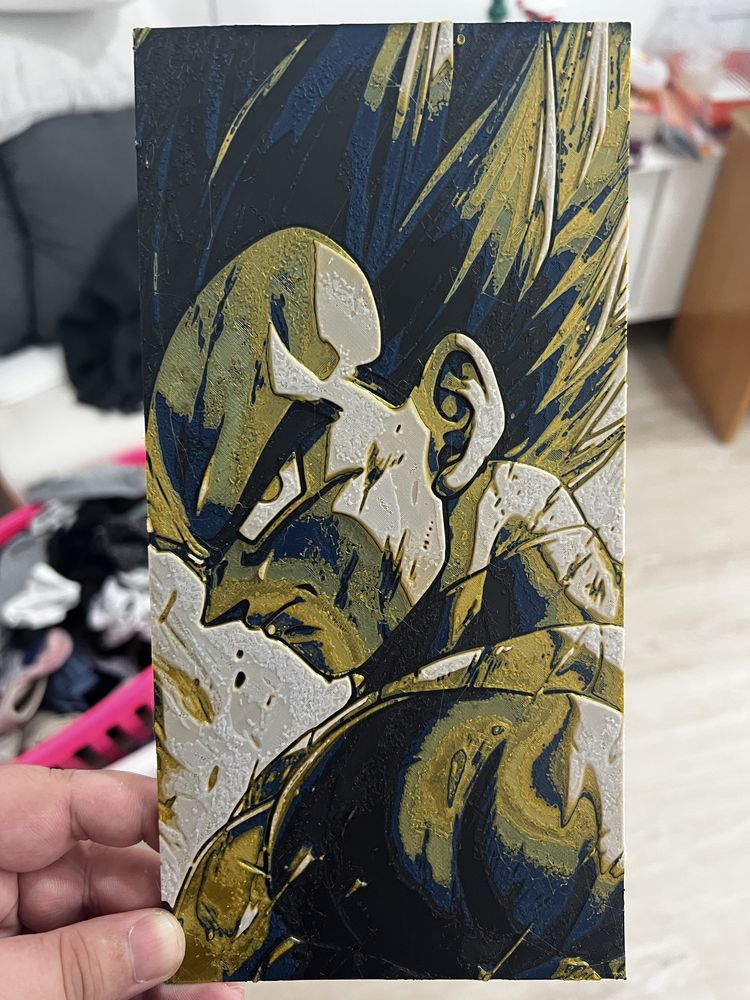 Dragonball - Hueforges , Quadros 3d Printed
