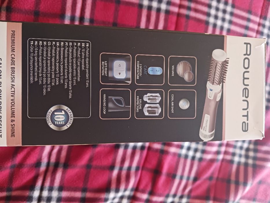 Escova rotativa rowenta seminova