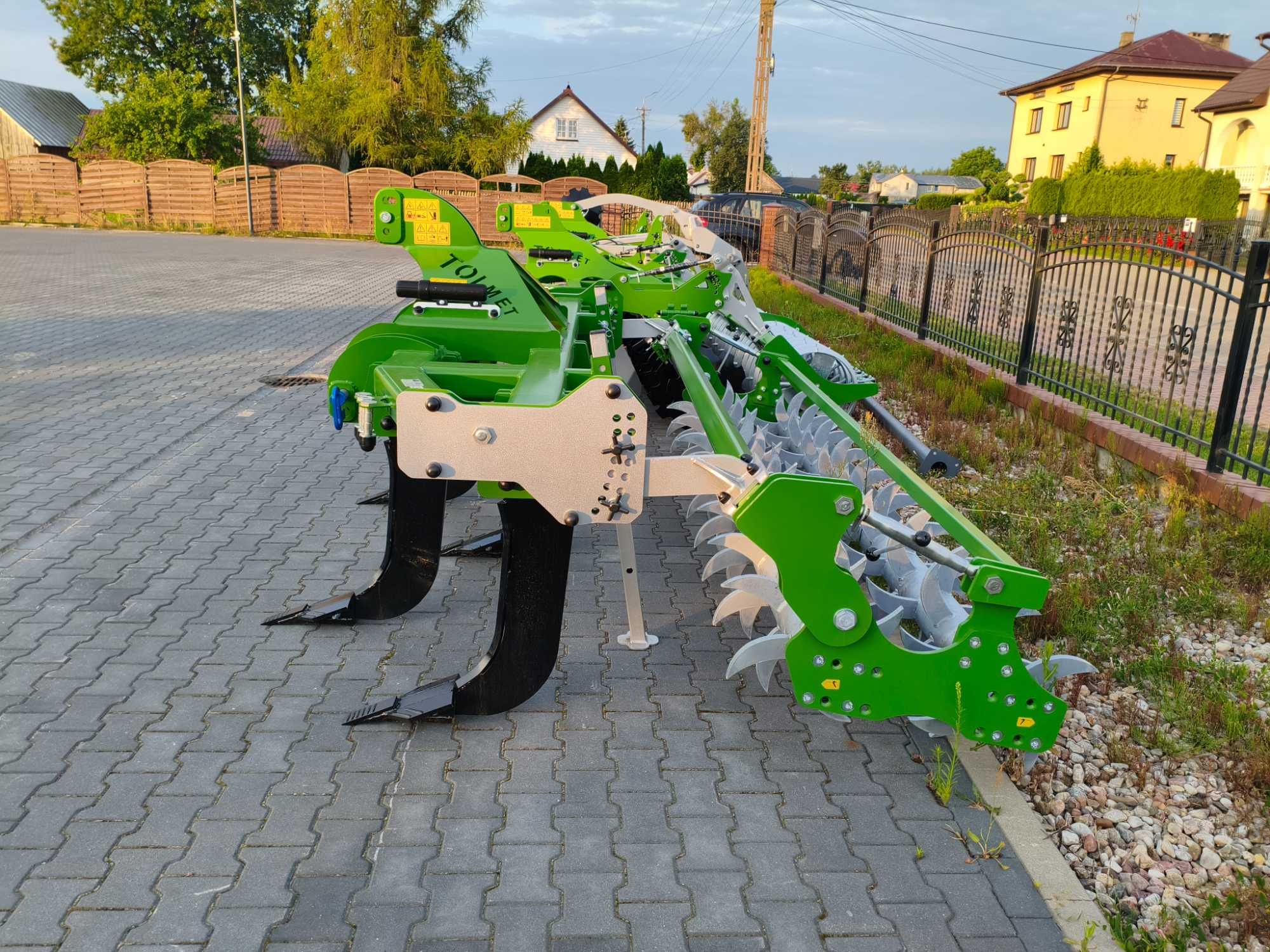 Głębosz Tolmet 5 Łap + wał tandem mulczujący THOR