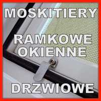 Moskitiera Moskitiery Okienne Drzwiowe z montażem Warszawa Promocja !!