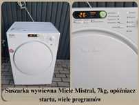 Suszarka wywiewna Miele Mistral, 7kg, opóźniacz startu, dużo programów