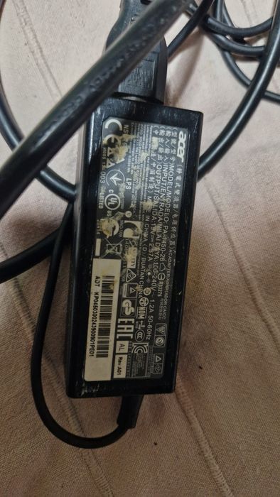 Carregador transformador computador 19v