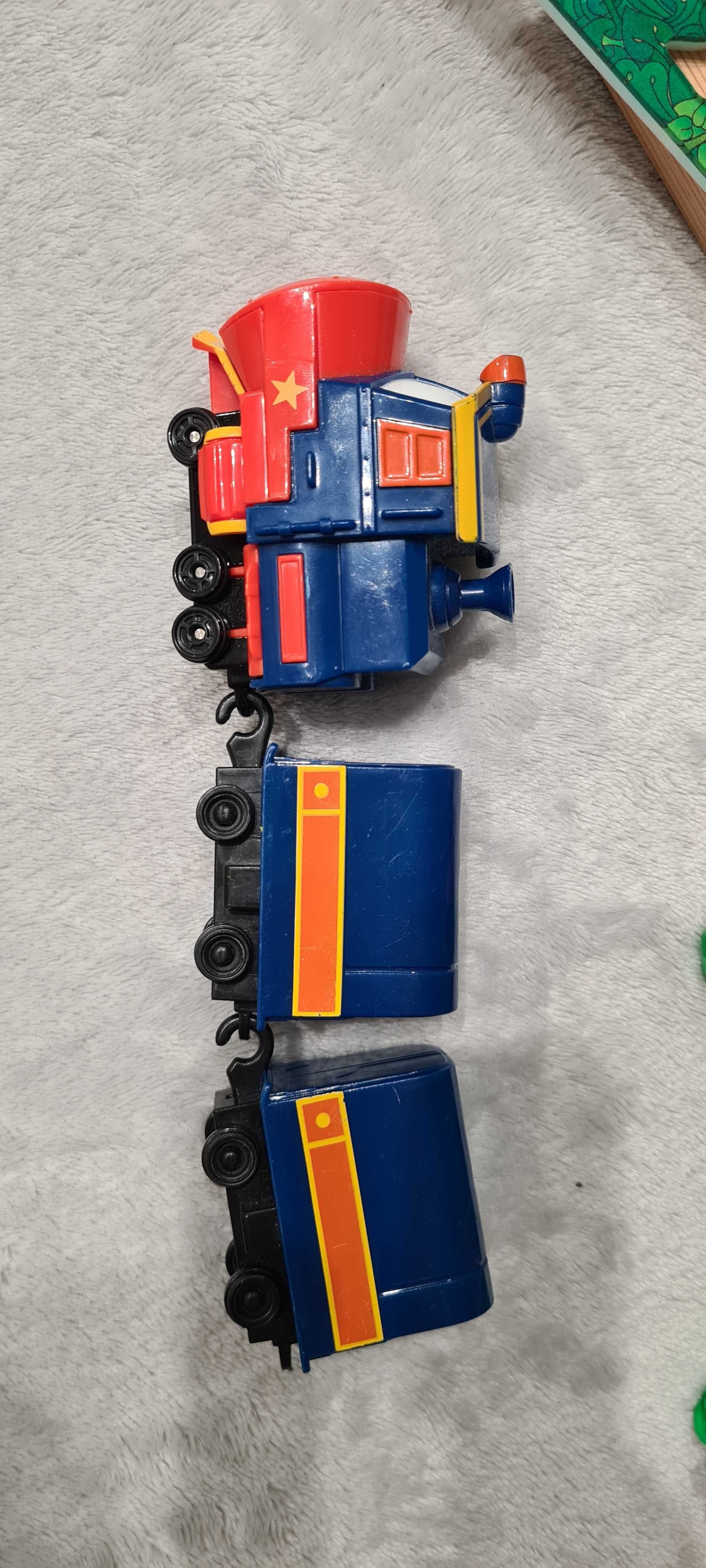 Robot trains Viktor pojazd z wagonami oryginal