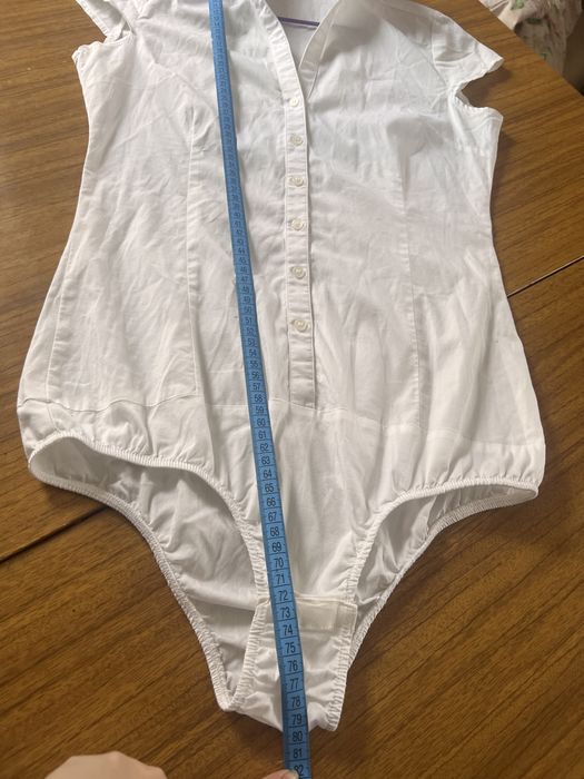 Боді сорочка біла