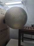 15€ Vendo bola de Pilates, ou ginástica, cinzenta usada.