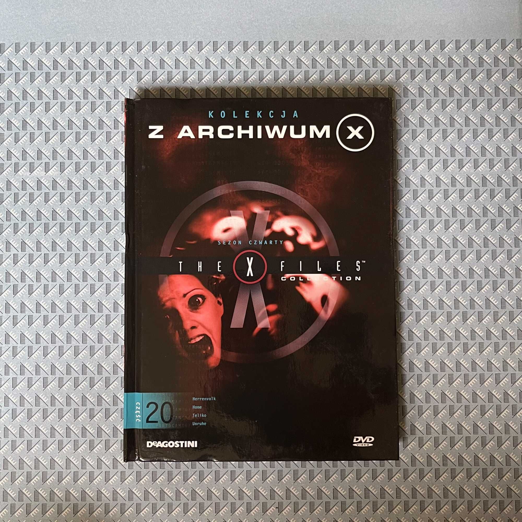 Z ARCHIWUM X - kolekcja - sezon 4 / 5 DVD the x files collection