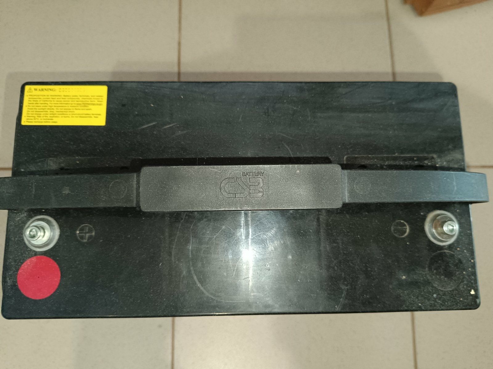 Акумулятор CSB 12 V 100 Ah для бесперебійника тип AGM