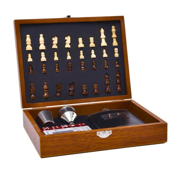 Zestaw Gra Planszowa Szachy Na Prezent *okazja*
