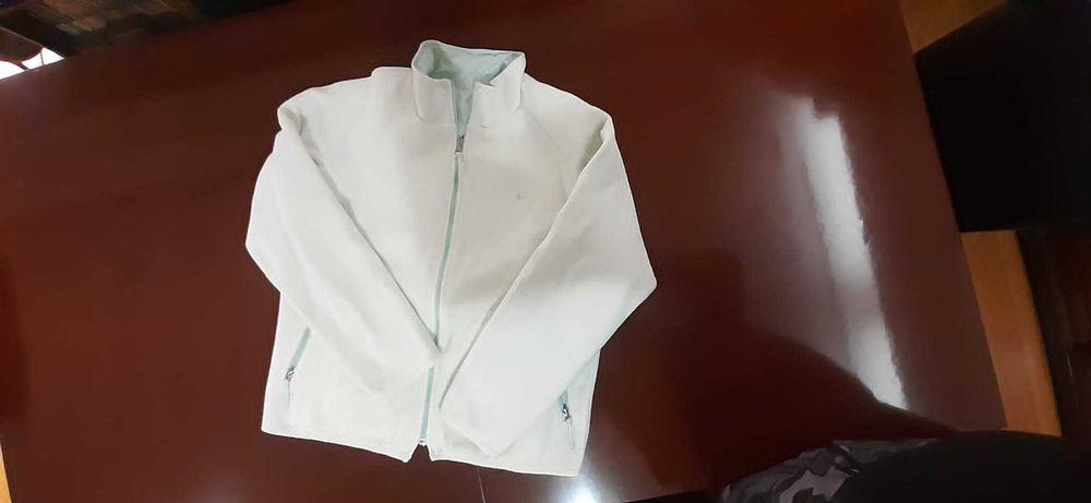 Casaco polar branco