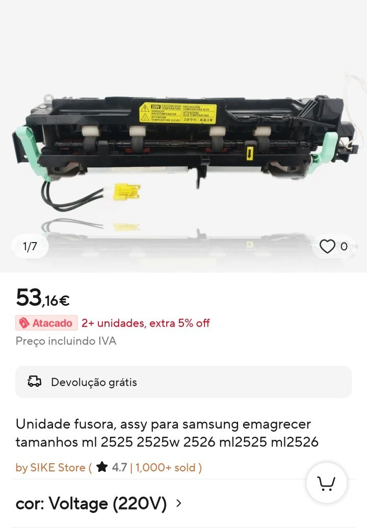 Fusor para Samsung