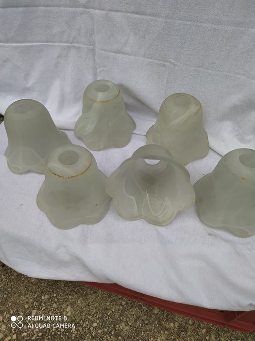 Globos para candeeiros são 5