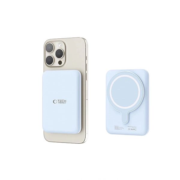 Powerbank Tech-Protect LifeMag PB10 z MagSafe 5000mAh 15W port USB-C -
