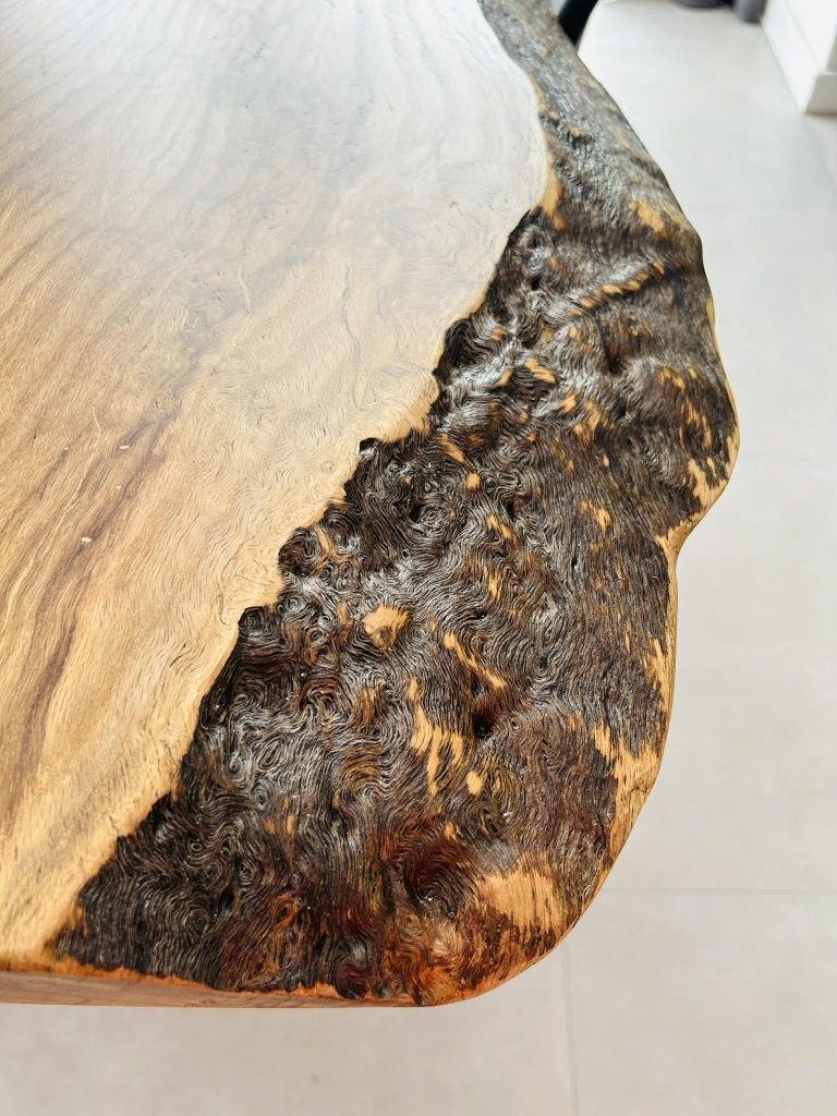 Stół monolit dębowy rustykalny