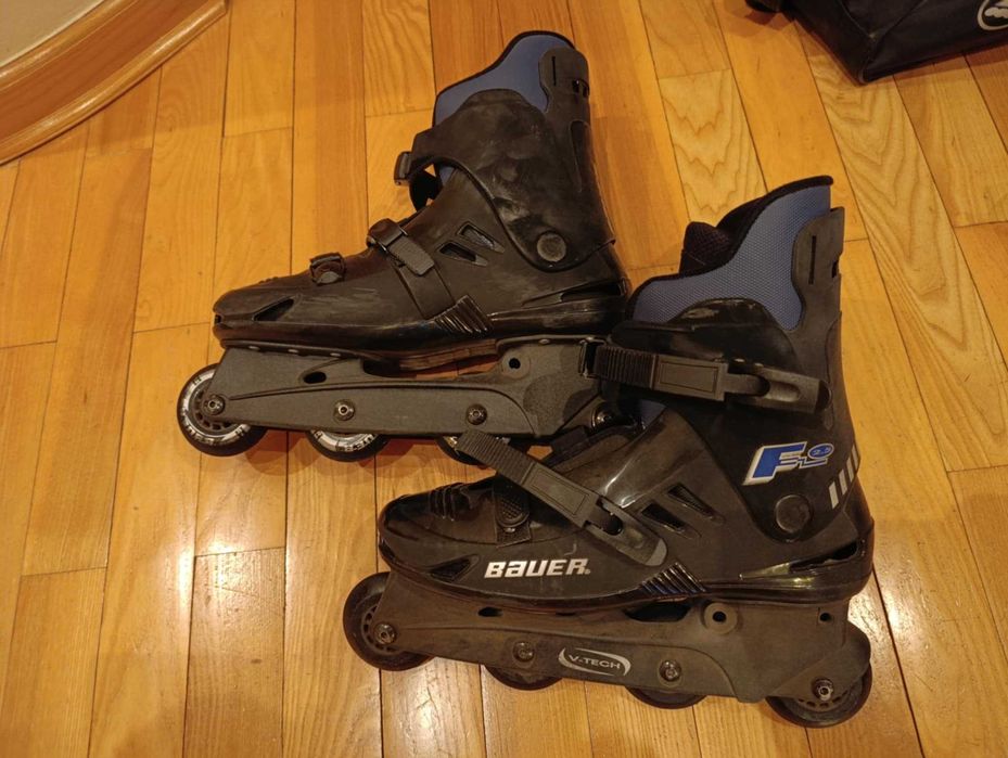 Rolki męskie Bauer 44 plus torba